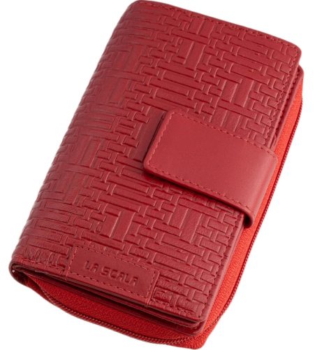 Női pénztárca valódi bőrből La Scala Luxury  bőr pénztárca  16 x 9 cm