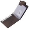 LA SCALA sötétbarna bőr kártyatartó, RFID 10,5 x 7 cm