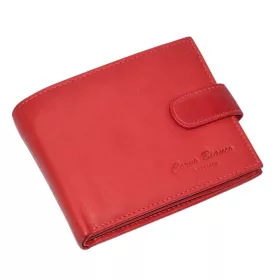 Corvo Bianco női bőr piros színű pénztárca 12 x 9,2 cm