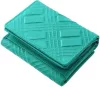 La Scala türkiz női bőr pénztárca 13 x 9 cm