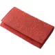 GreenDeed női bőr piros pénztárca lepke mintával 18,6 × 10 cm