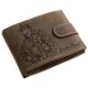 GreenDeed átfogópántos bőr pénztárca magyar katona motívummal