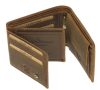 GreenDeed bőr pénztárca Nagy-Magyarország mintával 12 × 9,2 cm, RFID védelemmel