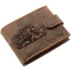 GreenDeed vadász bőr pénztárca pickup mintával 12  x 9,5 cm