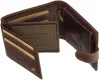 GreenDeed bőr barna pénztárca 12 × 9,5 cm