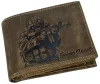 GreenDeed bőr pénztárca magyar katona motívummal