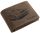 GreenDeed férfi barna bőr pénztárca taxi autós mintával 12 × 9,2 cm
