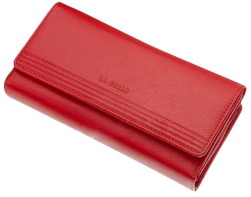 La Scala TGN452  bőr női nagyméretű pénztárca 19 x 10 cm