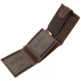   GreenDeed horgász átkapcsos bőr pénztárca ponty nyomattal