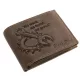 GreenDeed férfi bőr pénztárca csavarkulcs mintával 12 × 9,2 cm