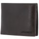 Tom Tailor Barry fekvő barna férfi bőr pénztárca RFID védelemmel 11 × 8,5 cm