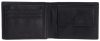 Tom Tailor Barry fekvő fekete férfi bőr pénztárca RFID védelemmel 12,5 × 9,5 cm