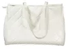Valentino női, fehér steppelt válltáska 40 x 28 x 16 cm