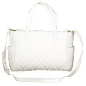 Valentino fehér női steppelt válltáska 30 x 20 x 14 cm
