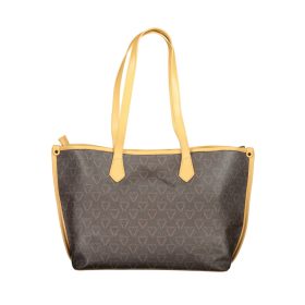   Valentino barna női válltáska, shopper táska 47 x 27 x 15 cm
