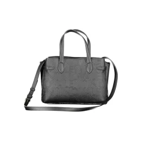   Valentino Bags mintás fekete női kézitáska 30 x 23 x 15 cm