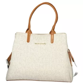   Valentino Bags bézs-konyak, mintás női kézitáska 37 x 28 x 14 cm