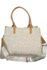 Valentino Bags bézs-konyak, mintás női kézitáska 37 x 28 x 14 cm