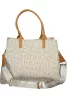 Valentino Bags bézs-konyak, mintás női kézitáska 37 x 28 x 14 cm