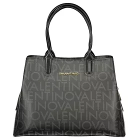  Valentino Bags fekete mintás női kézitáska 37 × 28 × 14 cm