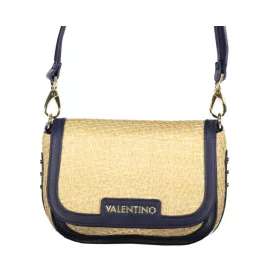   Valentino Bags bézs-sötétkék női válltáska, oldaltáska 20 x 14 x 7 cm
