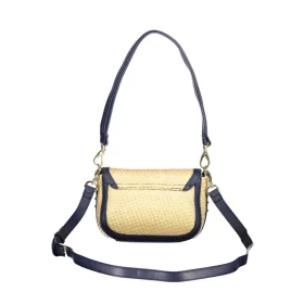   Valentino Bags bézs-sötétkék női válltáska, oldaltáska 20 x 14 x 7 cm