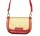 Valentino Bags bézs-piros női válltáska, oldalpánttal 20 x 14 x 7 cm