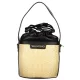 Valentino Bags bézs-fekete női bucket bag, vödörtáska 17 x 16 x 14 cm