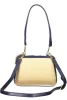 Valentino Bags bézs-sötétkék női válltáska, oldalpánttal 23 x 17 x 8 cm