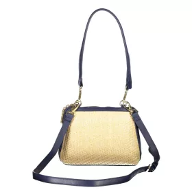   Valentino Bags bézs-sötétkék női válltáska, oldalpánttal 23 x 17 x 8 cm