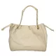 Valentino Bags bézs velúr női válltáska 39 x 30 x 15 cm