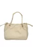 Valentino Bags bézs velúr női válltáska 39 x 30 x 15 cm