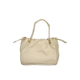 Valentino Bags bézs velúr női válltáska 39 x 30 x 15 cm