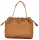 Valentino Bags konyakbarn velúr női válltáska 39 x 30 x 15 cm