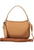 Valentino Bags konyakbarna hobo női válltáska 30 x 25 x 7 cm