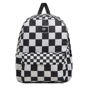   Vans Old Skool H20 Black/Oatmeal Check hátizsák 42 × 32 cm, 15' laptop tartóval