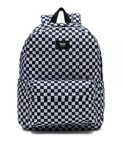 Vans Old Skool Black/White Check hátizsák 42 × 32 cm, 15' laptop tartóval