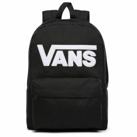   Vans Old Skool Grom Black hátizsák, 15" laptoptartóval 42×30 cm