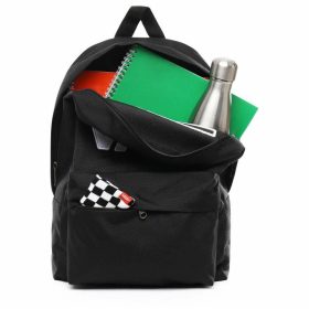   Vans Old Skool Grom Black hátizsák, 15" laptoptartóval 42×30 cm