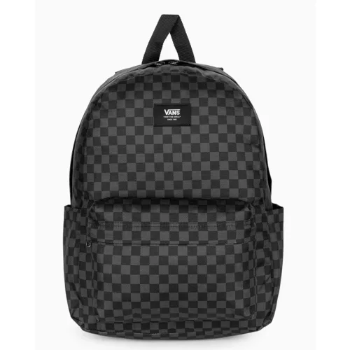 Vans Old Skool Grom Check Black/Charcoal hátizsák, 15"  39×25 cm