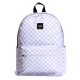  Vans Old Skool Grom Check lila-kockás hátizsák, 15" laptoptartóval 41 × 28 cm