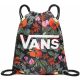 Vans Benched Bag, Gymbag, virág mintás hátizsák, tornazsák