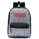 Vans GR Girls Realm Dalmatian Black-White hátizsák, laptop tartóval 39 × 28 cm