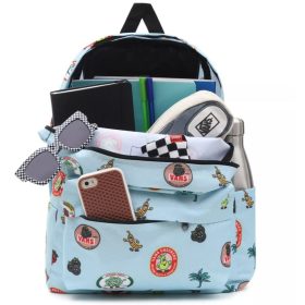 Vans MN Old Skool IIII Blue Glow hátizsák 42 × 32 cm