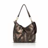 Zellia ZLB471 bronz női válltáska 34 x 33 x 7 cm