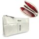 Zellia Hz-127 D266 - 1006 DF - Holographic White - fehér női pénztárca 17,5 x 9,5 x 4 cm 