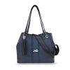 Zellia 24077 sötétkék női válltáska - Ryz2 - 35 x 30 x 13 cm