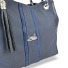 Zellia 24077 sötétkék női válltáska - Ryz2 - 35 x 30 x 13 cm