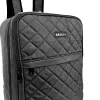 Zellia Hz-104 fekete WizzAir Ryanair kézipoggyász hátizsák steppelt - vízlepergetős  40 x 25 x 20 Cm