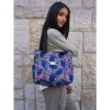 Rovicky mintás shopper táska 30 × 28 cm